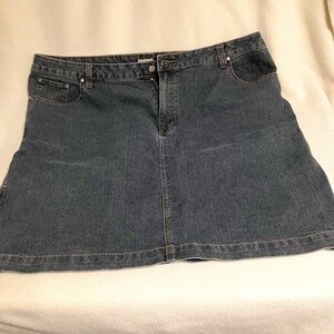 Cotton Ginny PLUS  Denim Mini skirt size 24